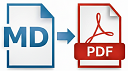 Markdown to PDF Converter Logo